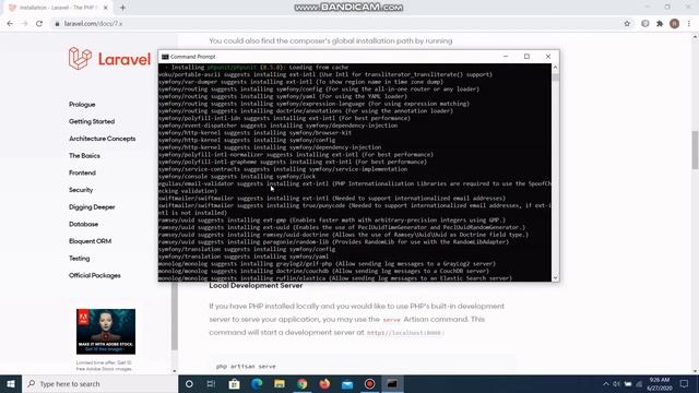 How to create a laravel website and launch it? смотреть онлайн