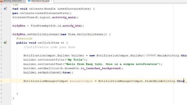 How to create Notification in Android | Android Studio | Beginners Tutorial смотреть онлайн