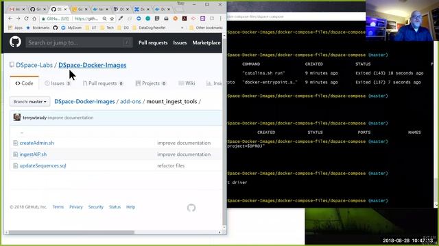 DSpace Dev Show & Tell : 2018-08-28 - DSpace on DockerHub (Docker) смотреть онлайн