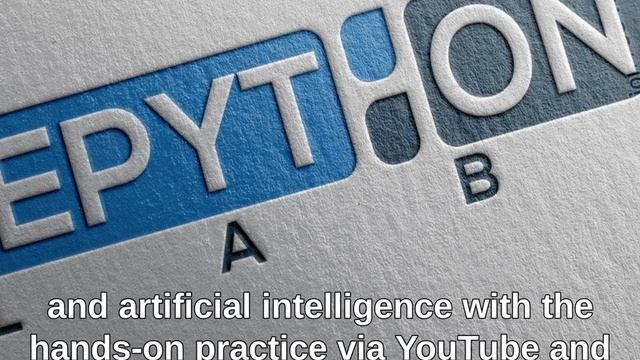 Python for Data science and ML(self intro) смотреть онлайн
