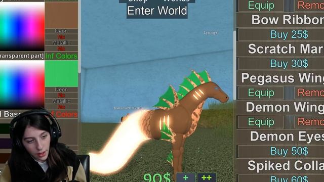 ROBLOX HORSE WORLD Creating My OC's! Character ART Challenge! смотреть онлайн