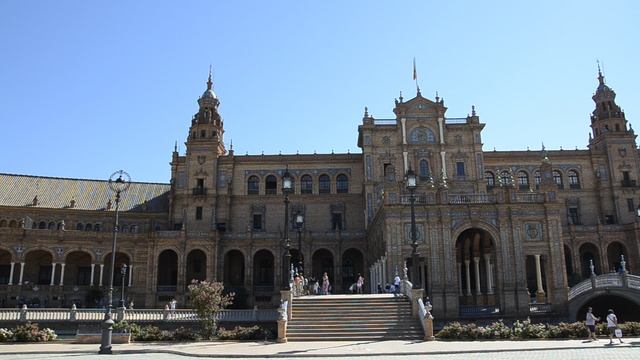 Площадь Испании, Севилья смотреть онлайн
