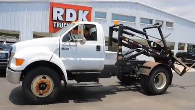 2007 Ford F650 Container Delivery Unit смотреть онлайн