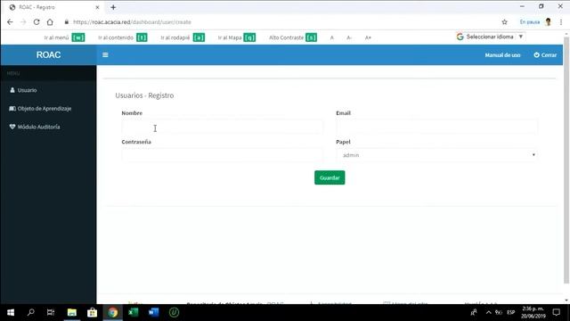Mini-Curso ROAC: Añadir Usuario смотреть онлайн