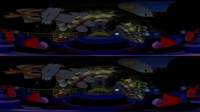 3D VR 360 8K Video Sonic The Hedgehog Movie Roller Coaster 360° video смотреть онлайн