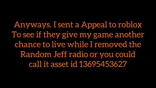 Roblox appeal content смотреть онлайн