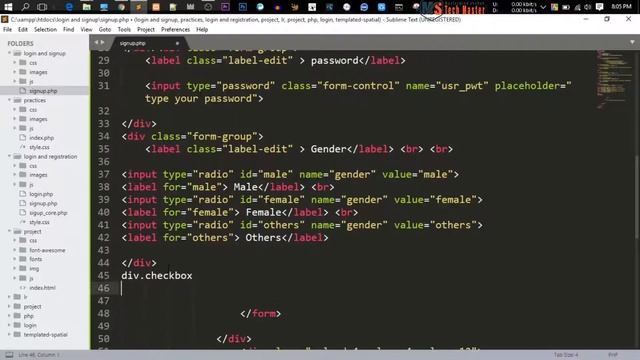 Create Bootstrap Registration Form | How To Create Login & Register Form Using Bootstrap ,Html,Css смотреть онлайн