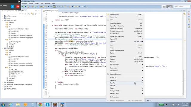 Salesforce and Java integration via REST API (Session 3 ) смотреть онлайн