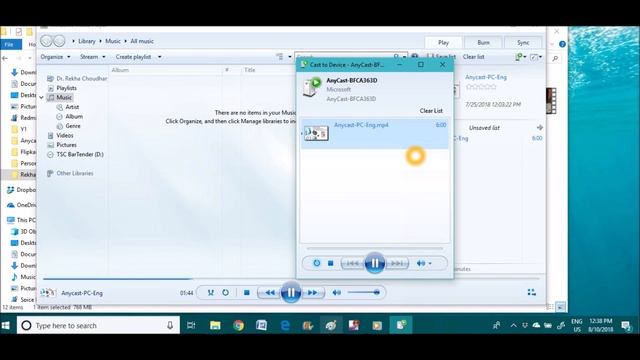Connect PC (Windows Xp, 7, 8) to TV using AnyCast in 2 minutes смотреть онлайн