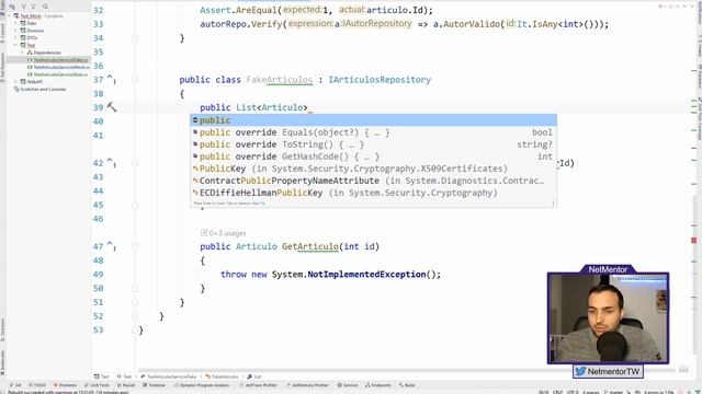 Stub, mock y fake, Dobles en Tests смотреть онлайн