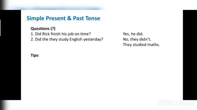 RECOUNT TEXT ( SIMPLE PAS & PAST CONTINUOUS TENSE ) смотреть онлайн