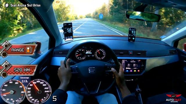 2021 Seat Arona | 0-100 | 4K Test Drive POV смотреть онлайн