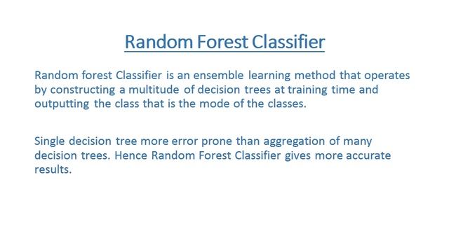 Logistic Regression vs Random Forest Classifier смотреть онлайн