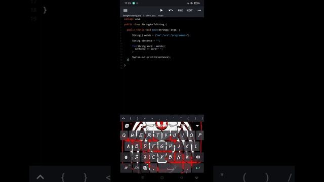 #26 STRING ARRAY TO STRING смотреть онлайн