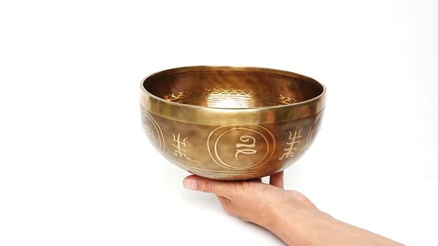 Кованая поющая чаша «Etching Carving Extra» MRD 013 смотреть онлайн