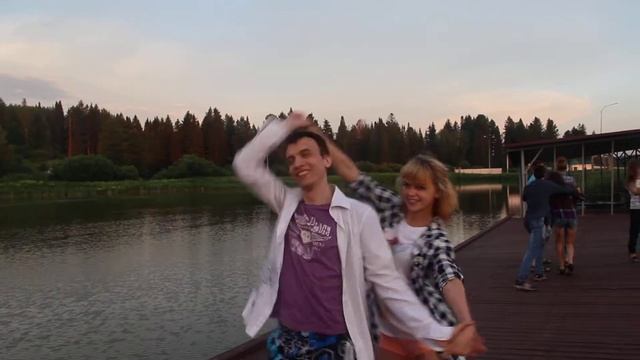 Выезд на курорт. Танцы на причале часть 1. 21.06.17. Dance Fox г.Кемерово смотреть онлайн