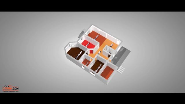 Проект 88 с эркером для комфортной жизни на юге.Индивидуальный проект дома смотреть онлайн