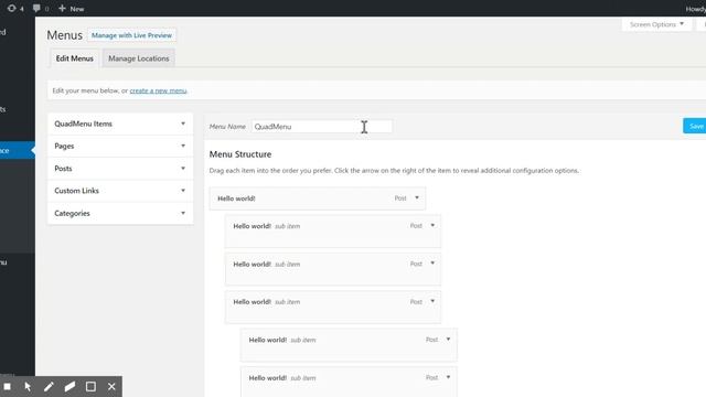 Divi Mega Menu Lite - Install смотреть онлайн