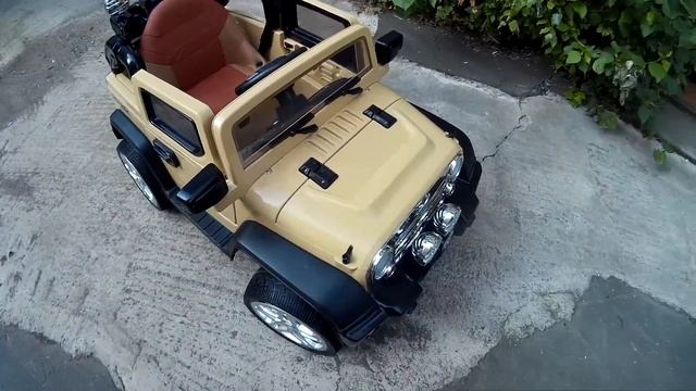 Электромобиль Jeep Wrangler JJ-JJ235 смотреть онлайн