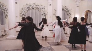 Аджарский танец ГАНДАГАНА от прекрасных девушек Кабардино-Балкарии (georgian dance GANDAGANA)