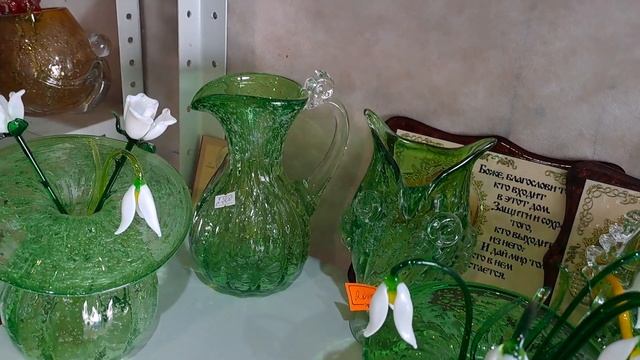 №36 Цветное стекло. Авторские работы . Гусевской хрустальный рынок. смотреть онлайн