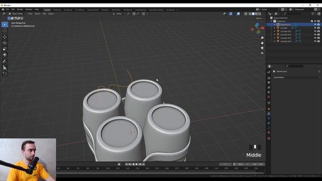 Как сделать стилизованный динамит в Блендере | How to make a stylized dynamite in Blender 3D смотреть онлайн