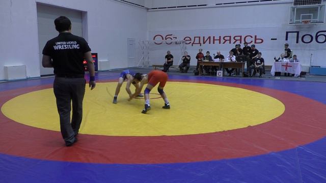 54 кг Кодиров Ш. VS Мазуркевич Д. 1/16 смотреть онлайн