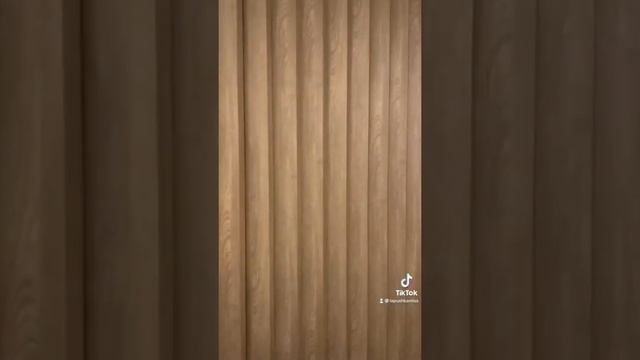 идеальная реечная перегородка из цельного бруса мдф в ламинации под натуральное дерево смотреть онлайн