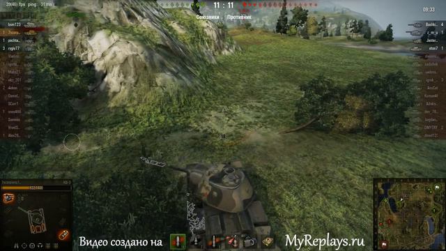 WOT: Топь - КВ-3 смотреть онлайн