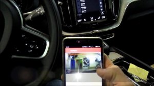 Штатный видео регистратор для Волво ХС60, ХС90, S90  MY2018+