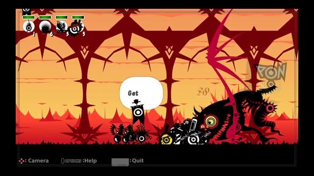 The Devil Gorl-Patapon Remastered final boss смотреть онлайн