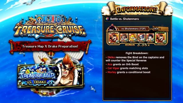 TREASURE MAP #29 TIPS & TEAMS! X DRAKE PREPARATION! (ONE PIECE TREASURE CRUISE) смотреть онлайн