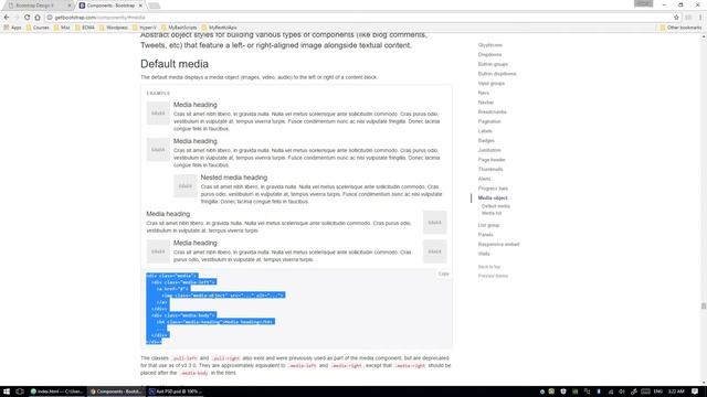 Twitter Bootstrap 3 Design 2 In Arabic #17 - Creating Testimonials Part 1 смотреть онлайн