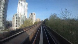 Vancouver Skytrain Timelapse - From Surrey King George to Vancouver Waterfront 6x Speed