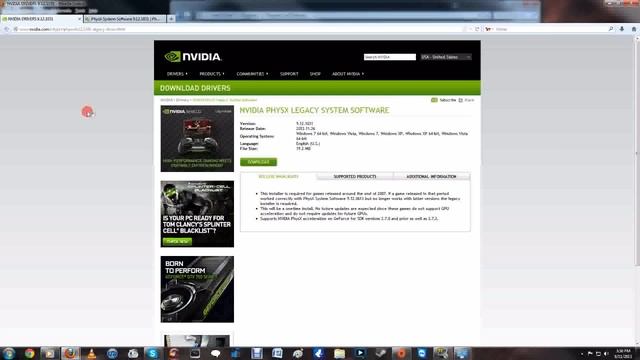 Nvidia PhysX - Increasing Game Performance смотреть онлайн