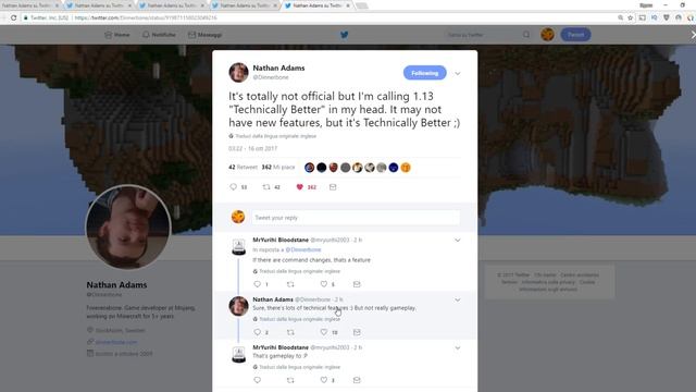 PRIMO SNAPSHOT 1.13 Settimana Prossima - Minecraft Java 1.13 News смотреть онлайн