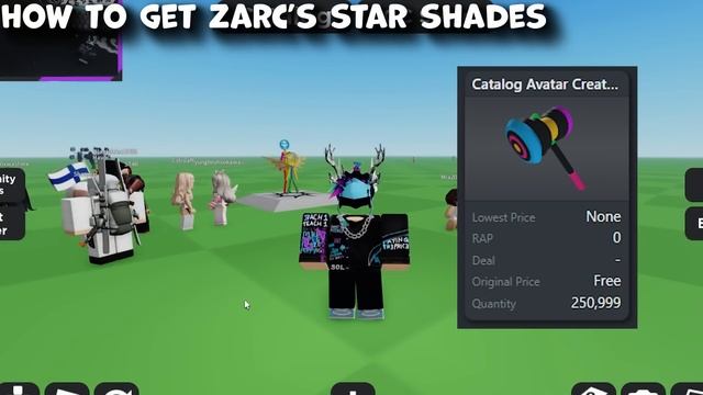 How to get My FREE UGC LIMITED Zarc's Star Shades With 50K STOCK (All Steps + Info) смотреть онлайн