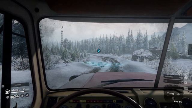 SNOWRUNNER Gameplay (HD) #7 - Metal Bridge Repair | Stone Fall Task | смотреть онлайн