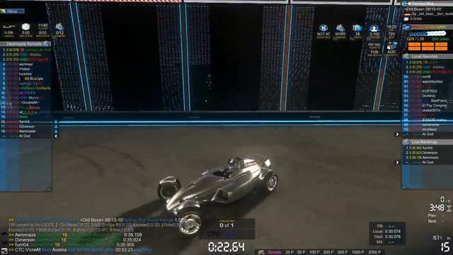 Trackmania 2: Stadium (The Racey Race game) смотреть онлайн