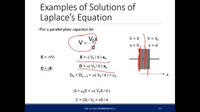 Electromagnetics - Laplace's and Poisson's Equations смотреть онлайн