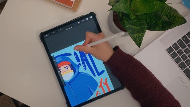 Photoshop vs. Procreate for iPad Artists смотреть онлайн