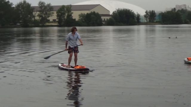 Воронежцы осваивают SUP-сёрфинг смотреть онлайн