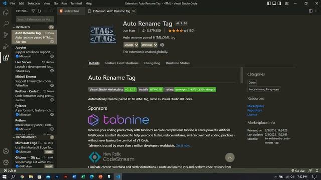 Vs Code Download And Install For HTML . смотреть онлайн