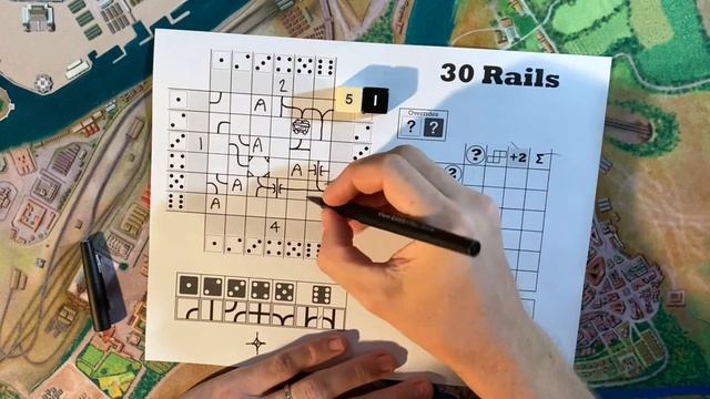 30 Rails - Print & Play - It's a Train Game смотреть онлайн
