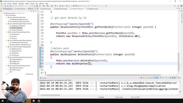 ?Creating API for UPDATING and DELETING POST | Backend Course in Hindi смотреть онлайн