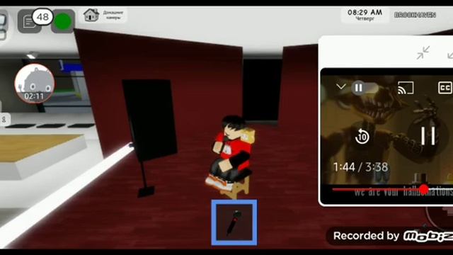 как я пою в роблоксе музыку про фнаф 3 смотреть онлайн