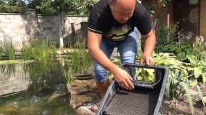 СКИММЕР Для Пруда Своими Руками // Простой и Недорогой скиммер // DIY SKIMMER POND