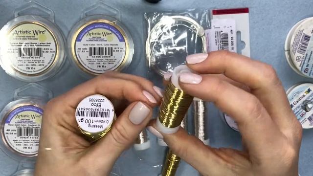 Обзор ювелирной проволоки EFCO, Artistic Wire, Bead Smith - узнай какая из них лучше! | TanissaHobb смотреть онлайн
