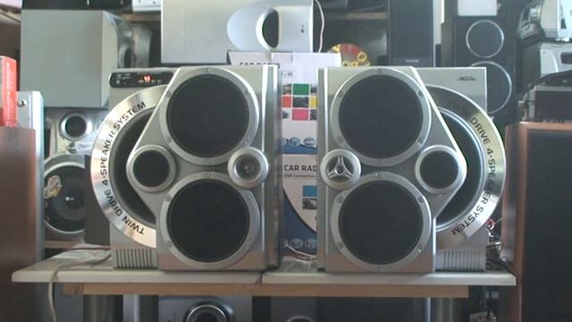обзор активной 4х полосной акустики AIWA с bluetooth. MP 3. Fm приемником смотреть онлайн