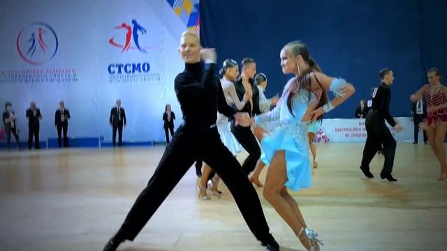 Андреев Пётр - Никулина Валерия. ПЦФО 2022. Молодёжь. Латина. Финал. Ча-ча-ча смотреть онлайн